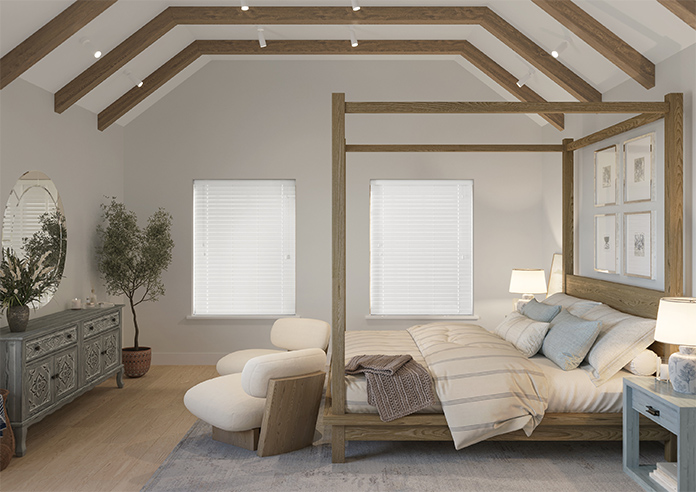 Ecowood, Frost White Satin - Venetian Blind - Image 12